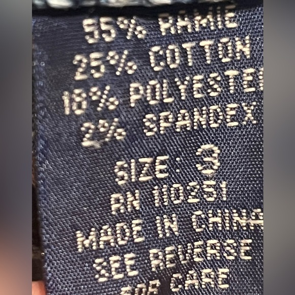 Angels Jeans Stretch Hipster cropped capri cuff light Denim gold crystal design - Picture 5 of 5